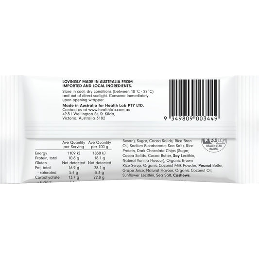 Health Lab Protein Blondie Bar Cookies No Cream 60g