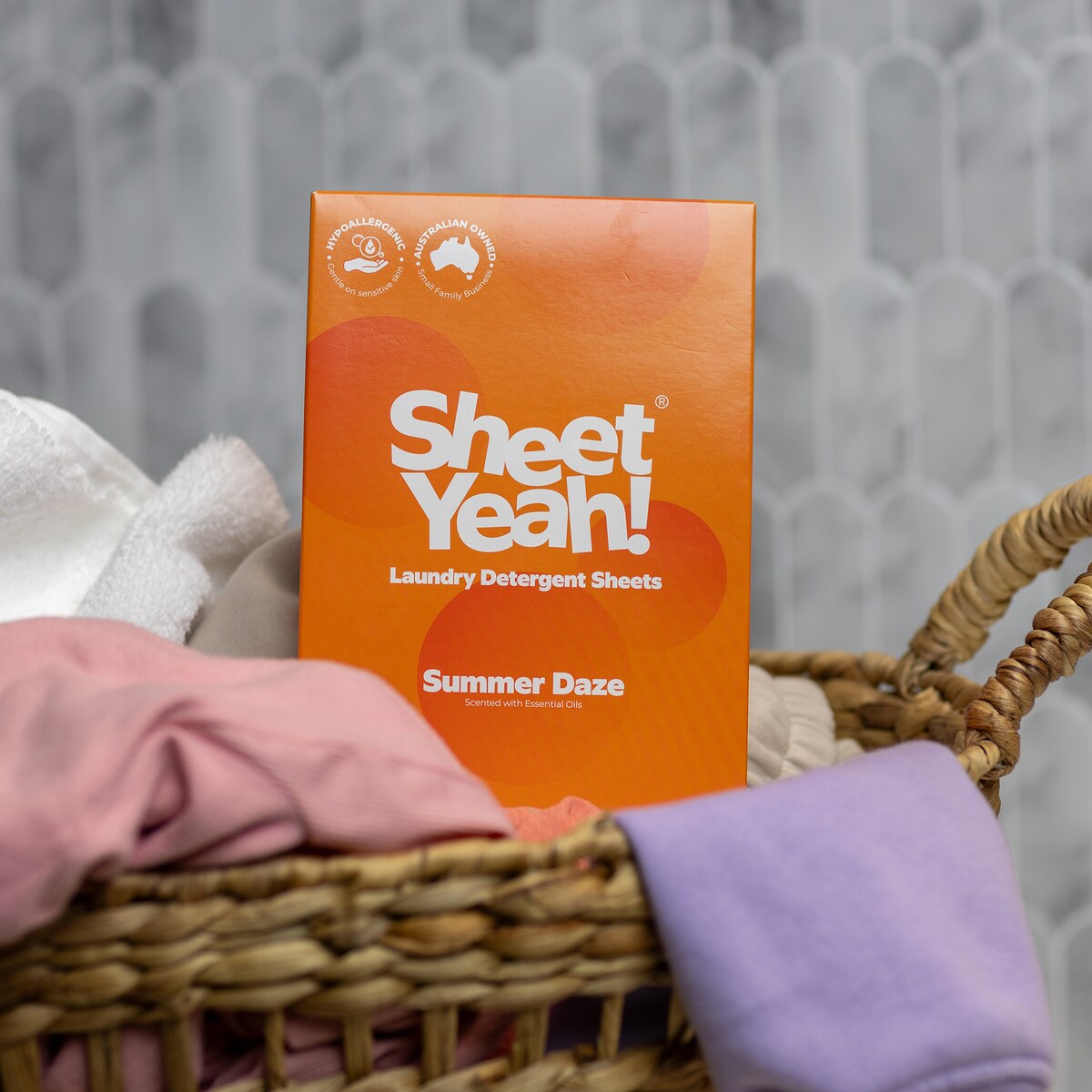 Sheet Yeah Laundry Detergent Sheets Summer Daze 100 pack