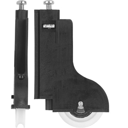 Rolltrak Adjustable Plastic Carriage and Acetal Roller - Black - 25kg