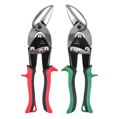 Trojan Offset Aviation Snip Set - 230 x 32.5 x 340mm - 2 Piece