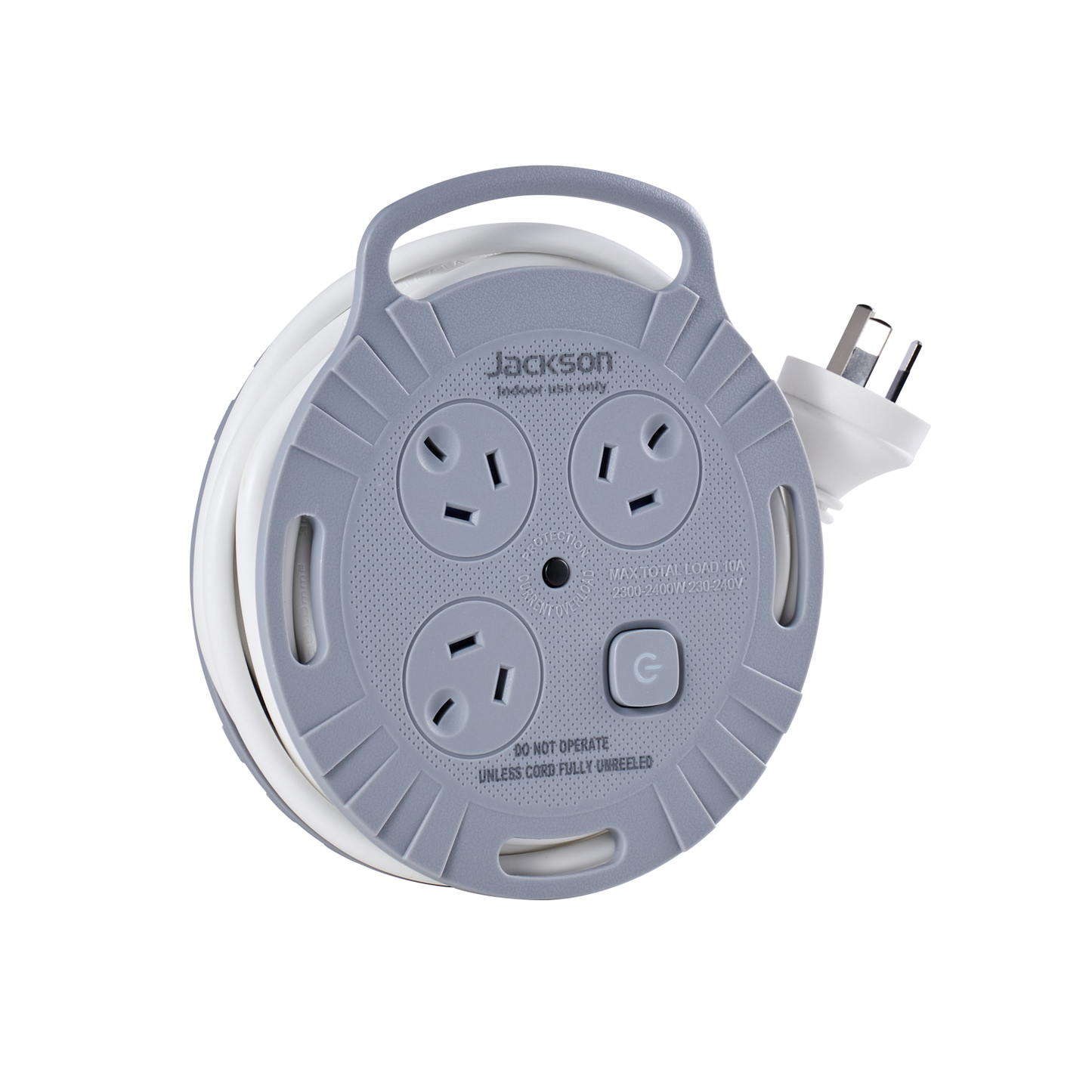 Jackson Rugged Extension Reel - 3 Outlet - 3m