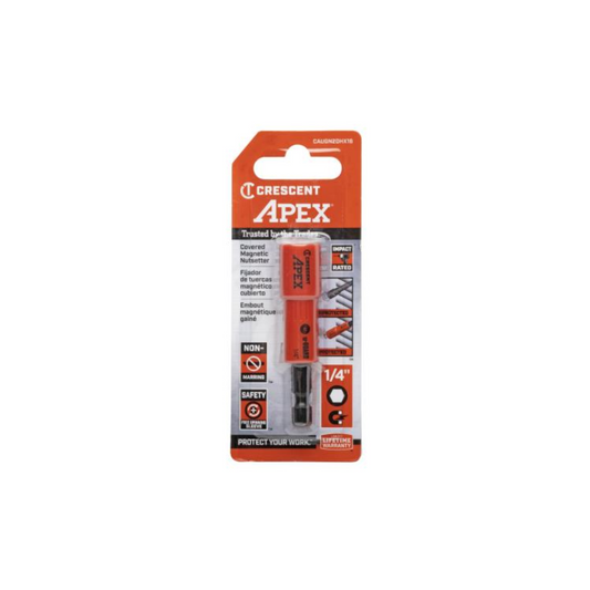Crescent Apex U Guard Covered Magnetic Nutsetter 1/4"