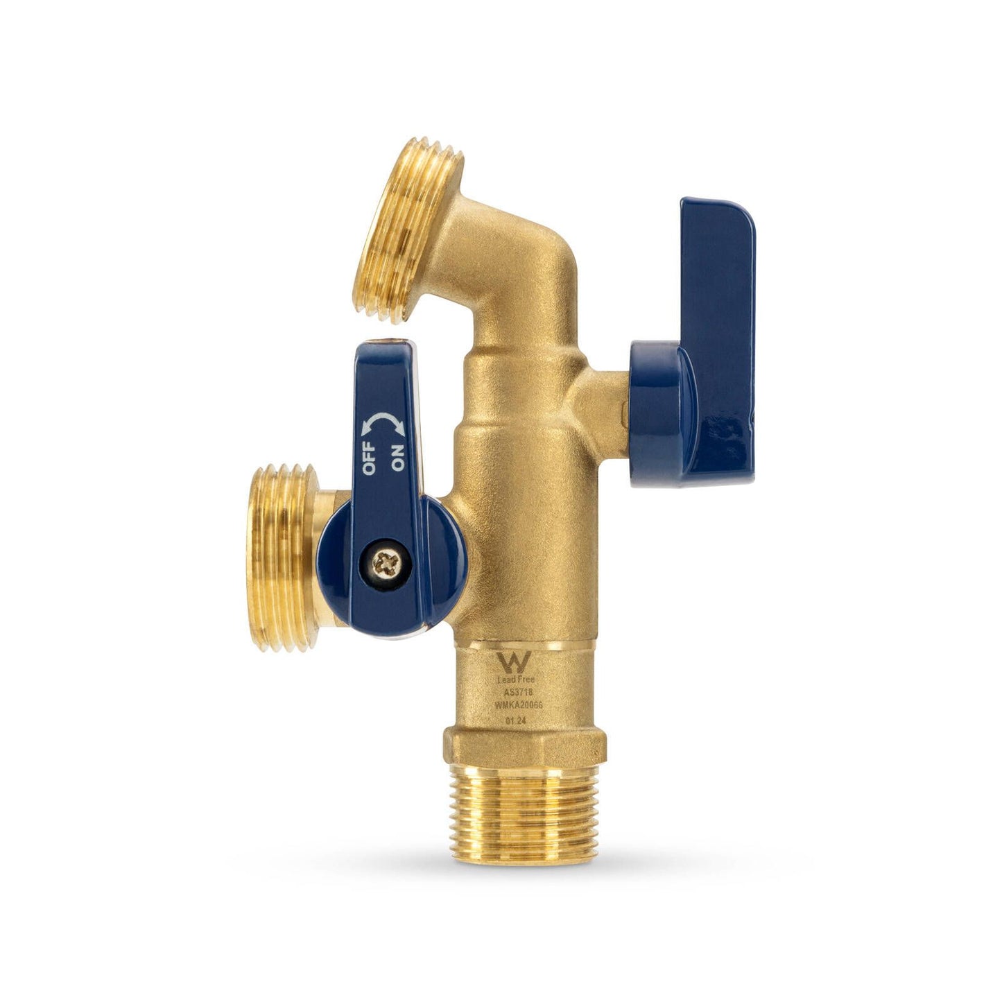Brasshards Dual Mi Hose Tap - 20mm