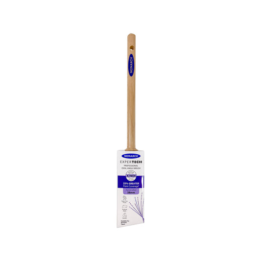 Monarch Expertech X-Tech Oval Angle Paint Brush - 38mm