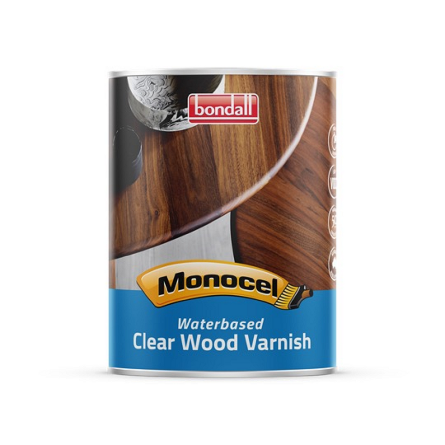 Bondall Waterbased Clear Wood Varnish - 1L
