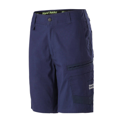 Hard Yakka Women's Raptor Mid Shorts - Size 14 - Navy