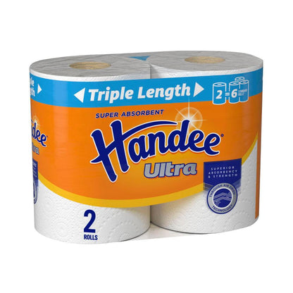 Handee Ultra Triple Length Paper Towel - 2 Pack
