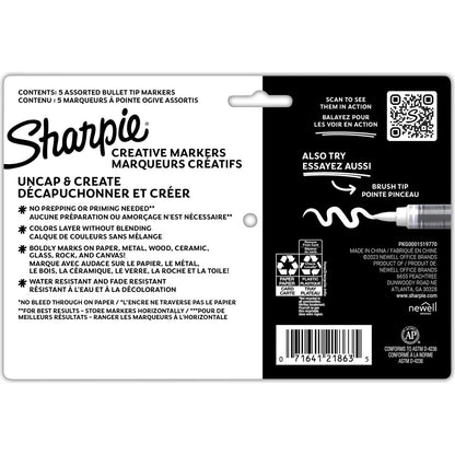 Sharpie Creative Acrylic Markers 5 pack