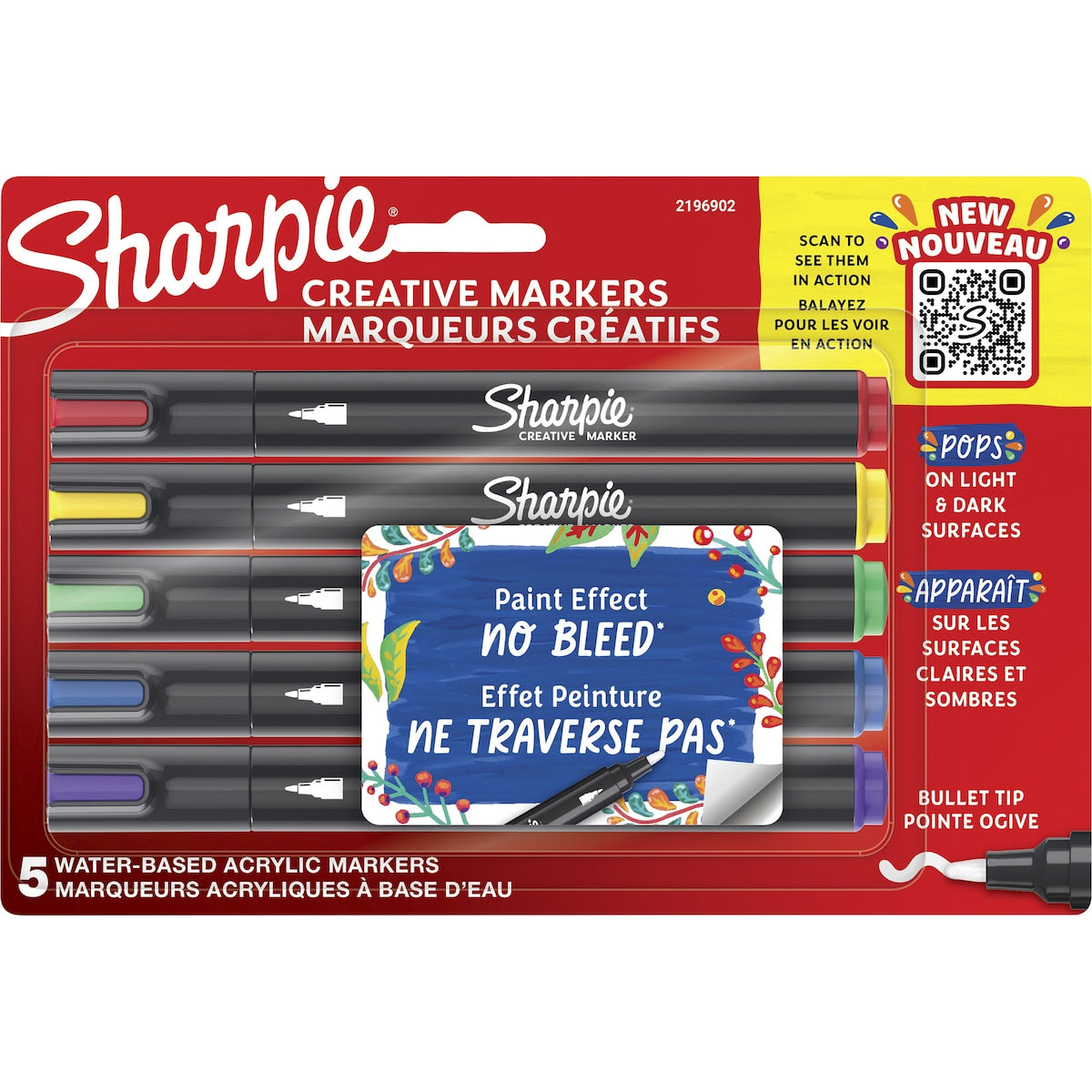 Sharpie Creative Acrylic Markers 5 pack