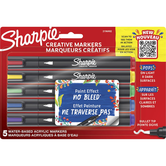 Sharpie Creative Acrylic Markers 5 pack