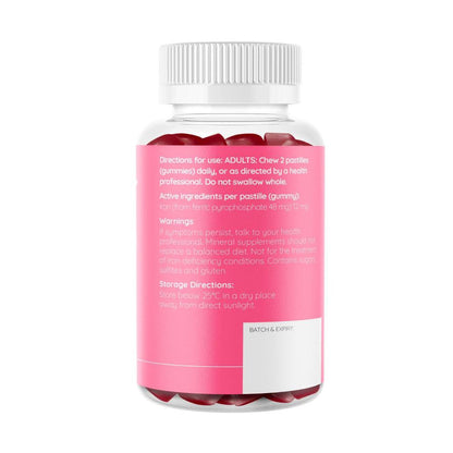 HealthCareBear Gummies Iron - 60 Pack