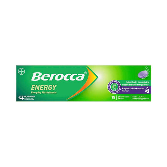 Berocca Energy Raspberry Blackcurrant - 15 Pack