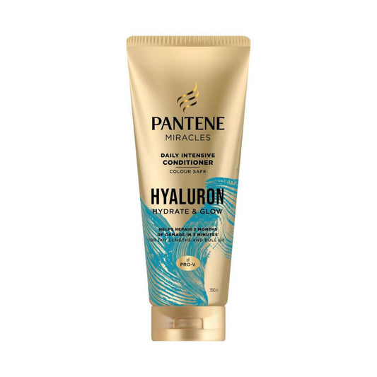Pantene Miracles Hyaluron Hydrate & Glow Daily Intensive Conditioner - 350mL