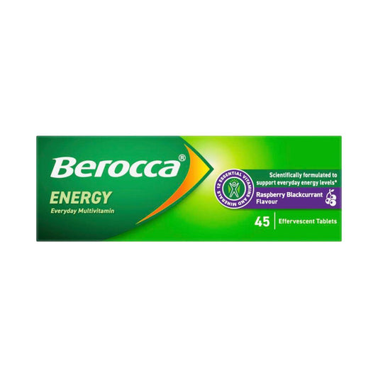 Berocca Energy Raspberry Blackcurrant - 45 Pack