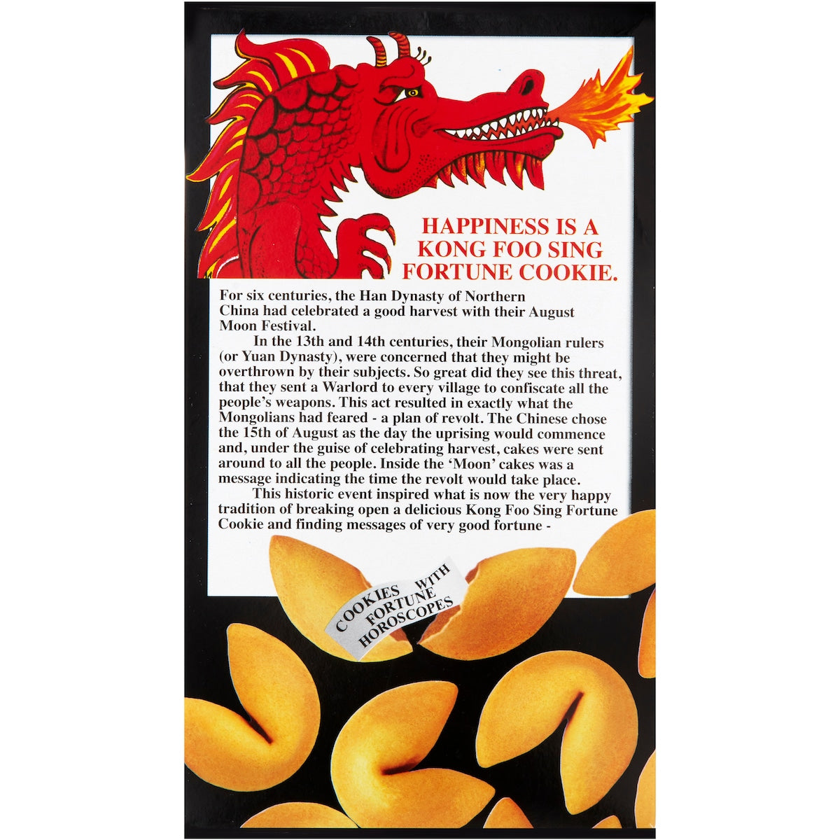 Kong Foo Sing Snacks Fortune Cookies 100g