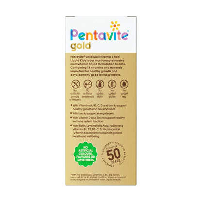 Pentavite Liquid Multivitamin Gold Watermelon - 200mL