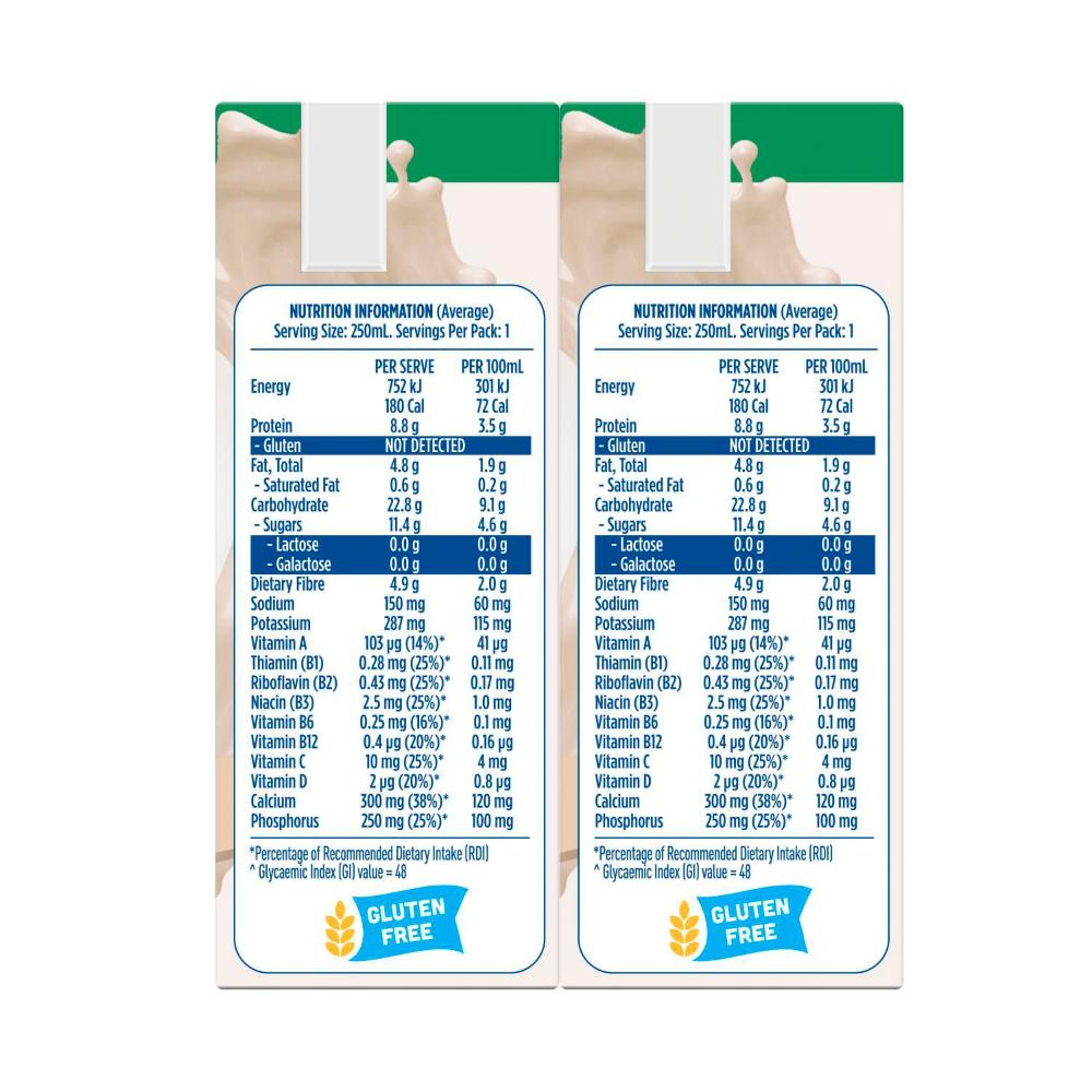 Sanitarium Up&go Dairy Free Vanilla 6x250ml - 1.5L