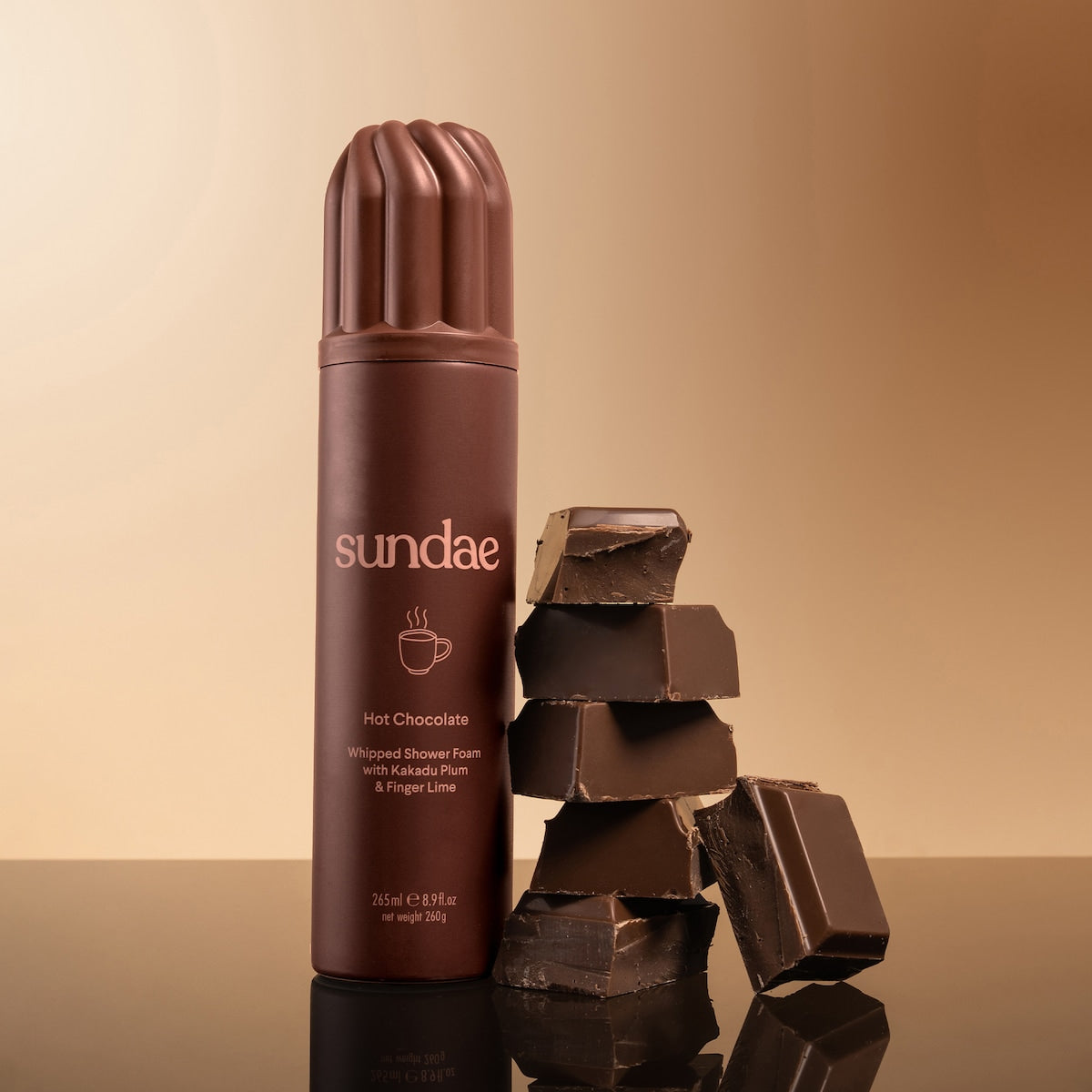 Sundae Whipped Shower Foam Hot Chocolate 265ml
