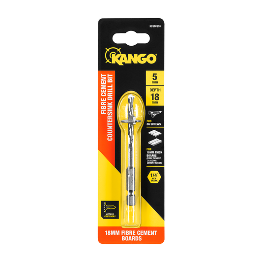Kango Fibre Cement Countersink Drill Bit 5 x 18mm