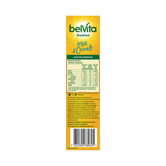 Belvita Breakfast Biscuits Milk & Cereals 6 Pack - 300g