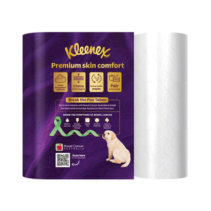 Kleenex 3-ply Luxury Quilts Air Cushion Softness Toilet Tissue - 18 PACK