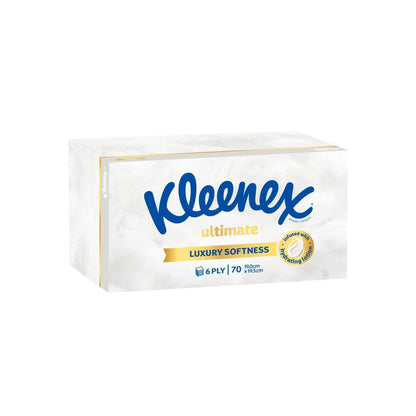Kleenex 6-ply Ultimate Facial Tissues - 70 Pack