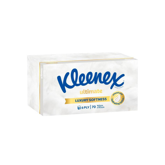 Kleenex 6-ply Ultimate Facial Tissues - 70 Pack