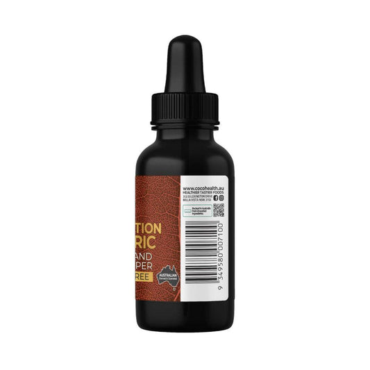 Coco Earth Triple Action Turmeric Ginger Black Pepper - 55mL