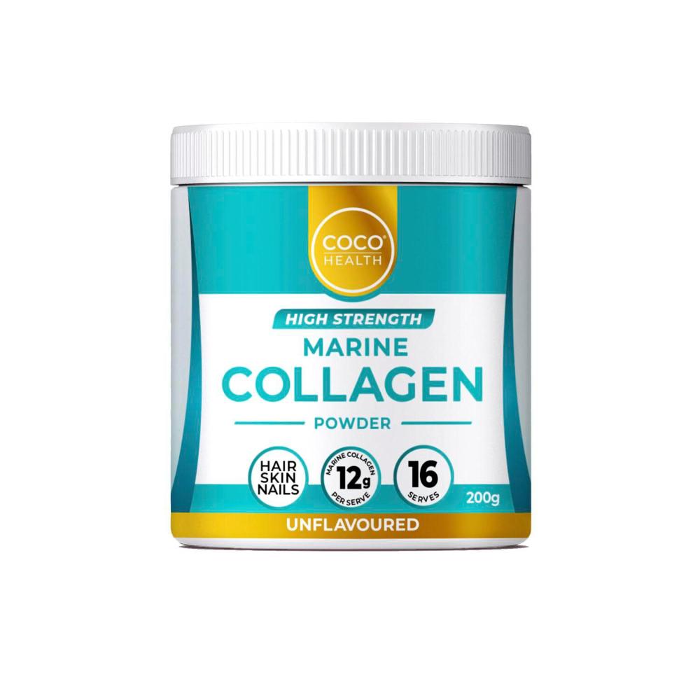 Coco Earth Powder Marine Collagen + Hair Skin Nails - 200g