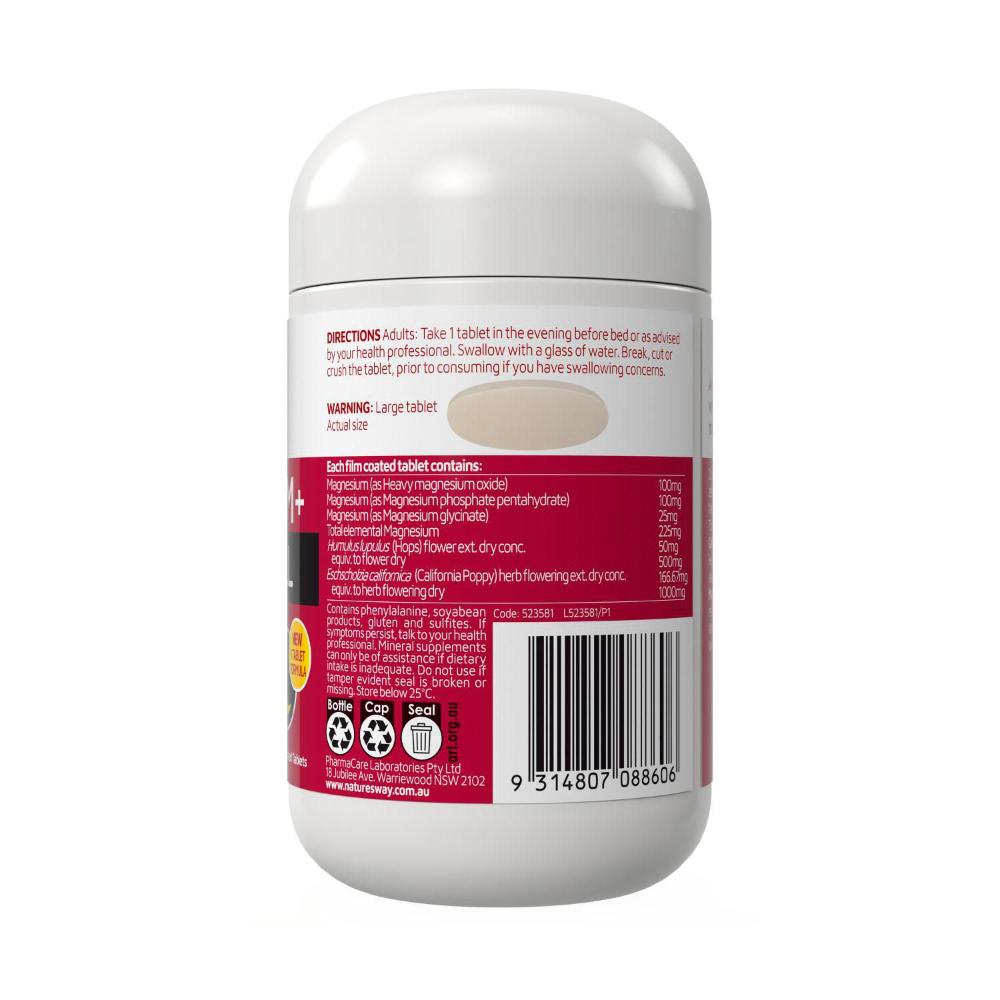 Nature's Way Magnesium Sleep Well - 60 Pack