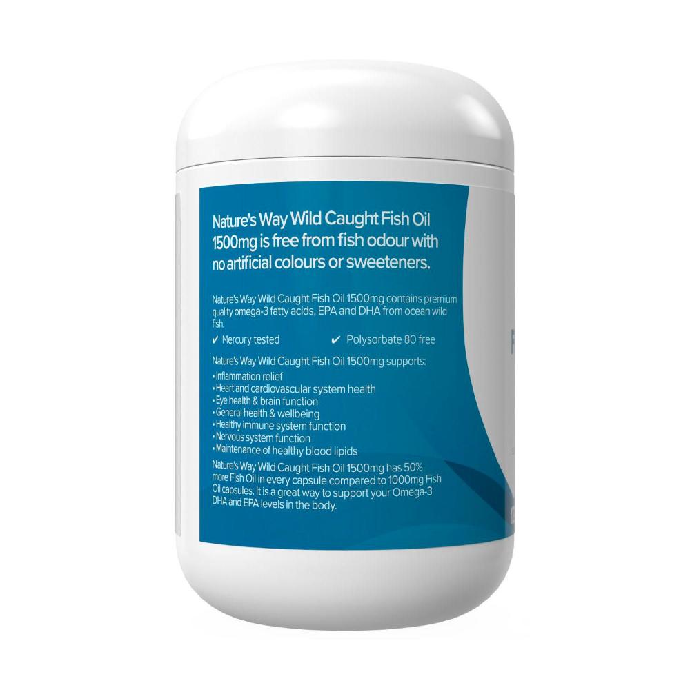 Nature's Way Fish Oil 1500mg - 120 Pack