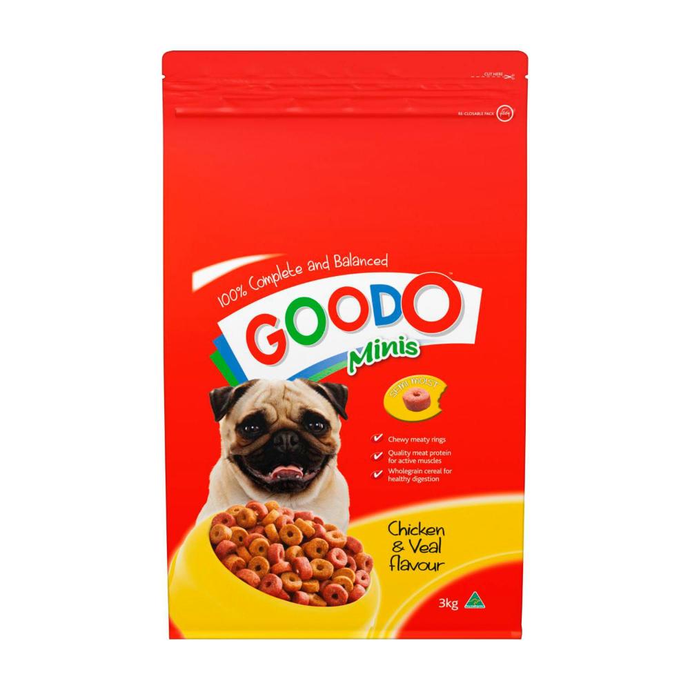 Good- O Dog Chicken & Veal Dry Dog Food - 3kg
