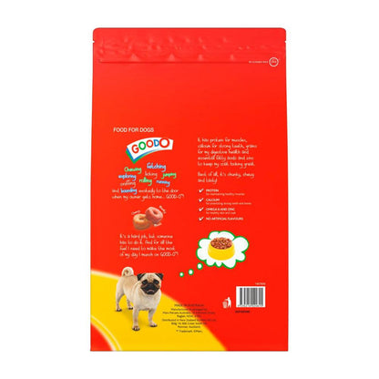 Good- O Dog Chicken & Veal Dry Dog Food - 3kg