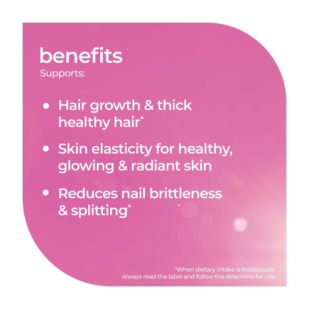 Nature's Way High Strength Gummies Hair Skin Nails - 60 Pack