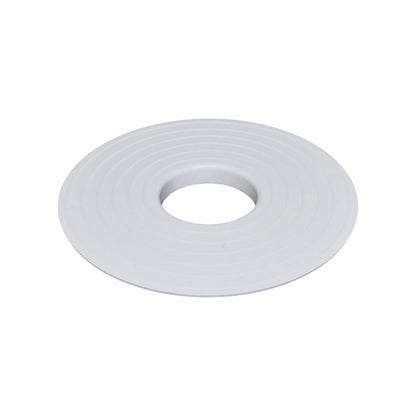 Kinetic 80mm Waste Tray Floor Flange PVC Light Grey Water Drainage