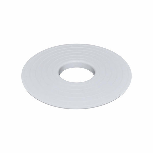 Kinetic 80mm Waste Tray Floor Flange PVC Light Grey Water Drainage
