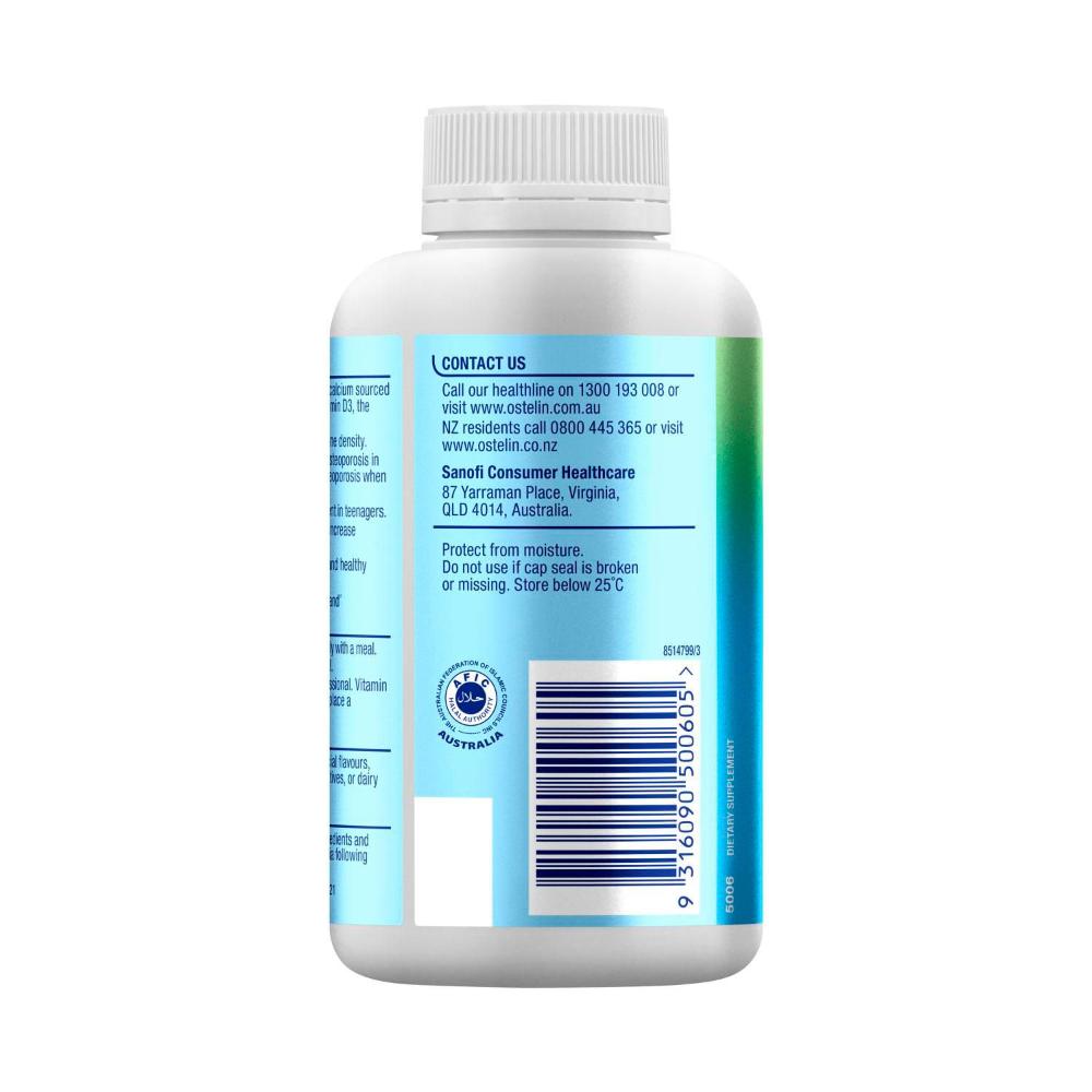 Ostelin Vitamin D Calcium - 250 Pack