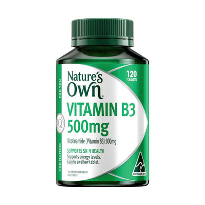 Natures Own Own B3 500mg - 120 Pack