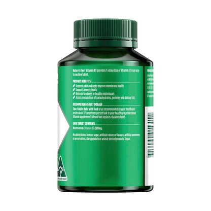 Natures Own Own B3 500mg - 120 Pack