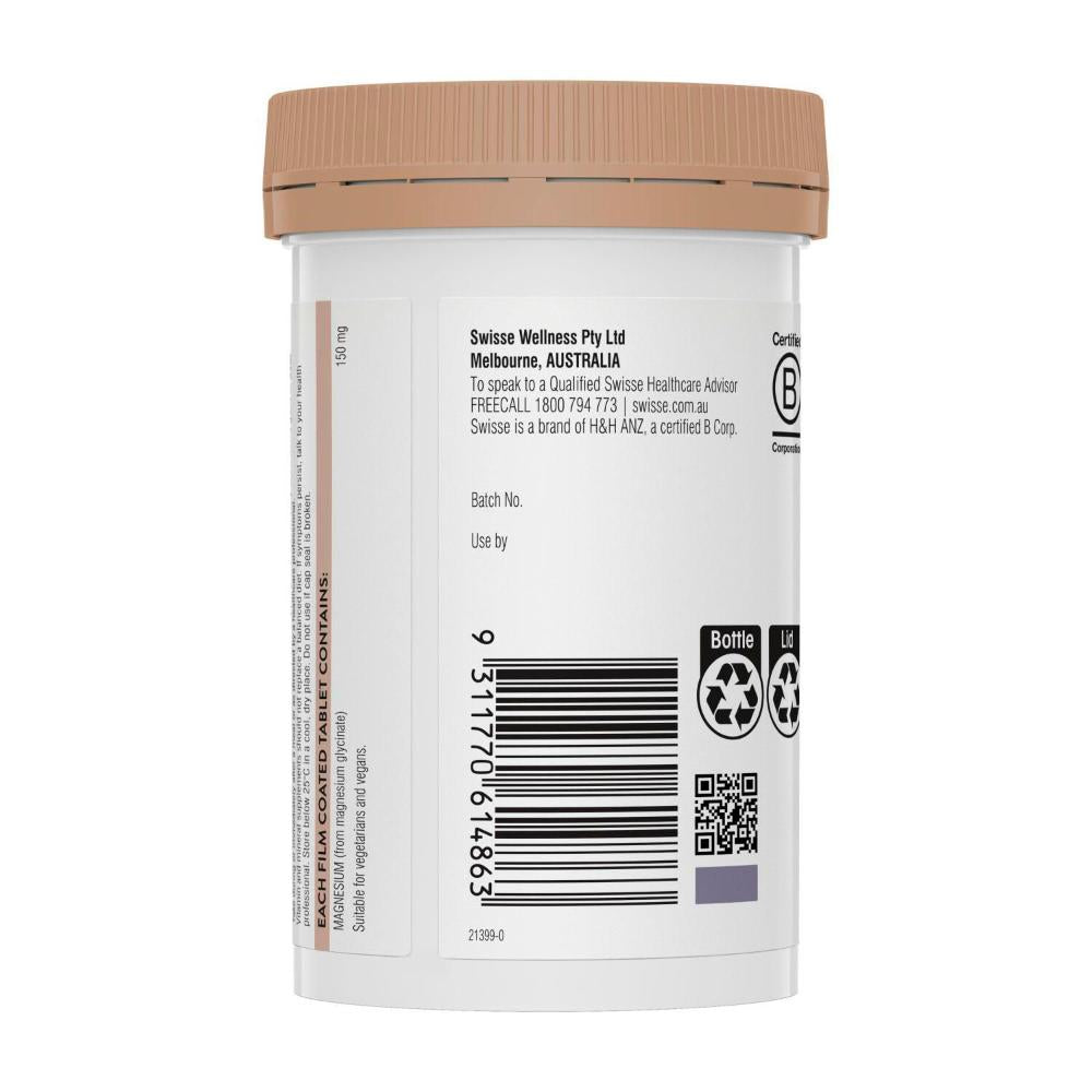 Swisse Ultiboost Magnesium Glycinate - 60 Pack