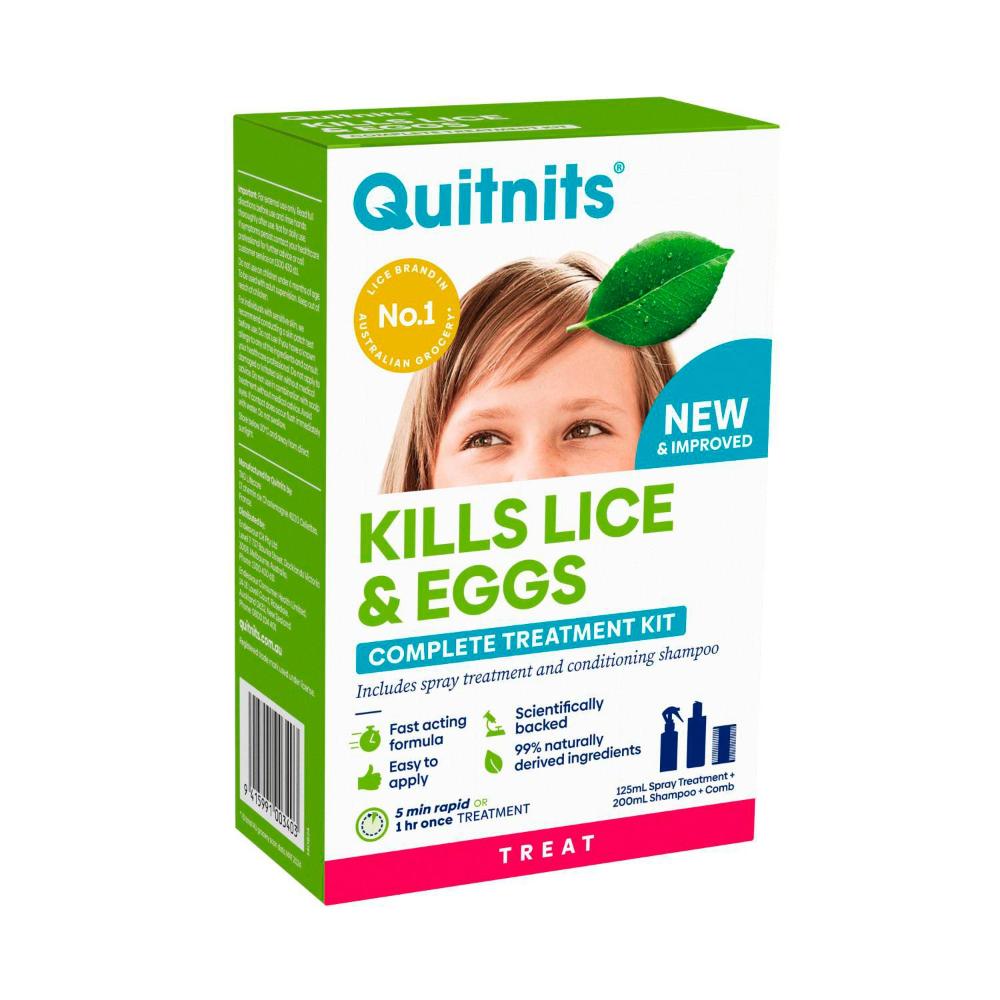 Quitnits Complete Head Lice Treatment Kit - 325mL