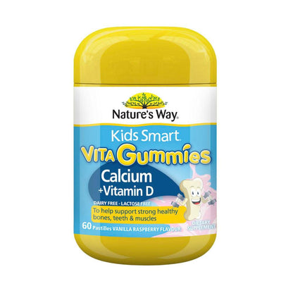 Nature's Way Kid Smart Vita Gummies Calcium +vitamin D - 60 Pack
