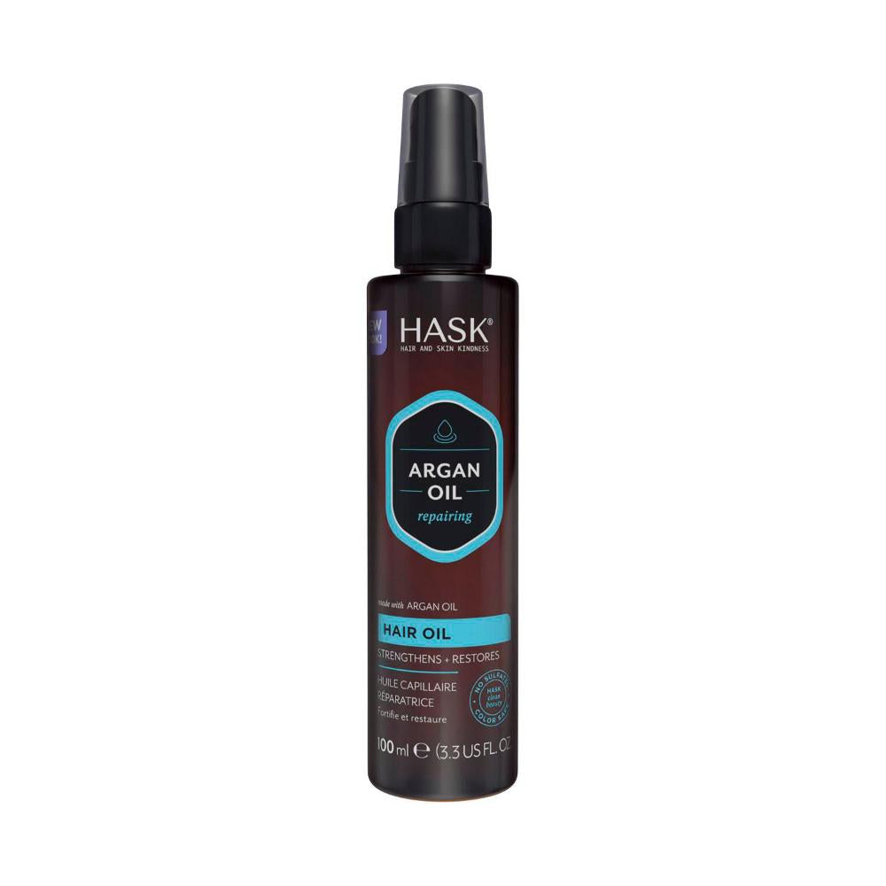 Hask Argan Oil Repairing Hair Oil Pump - 100mL