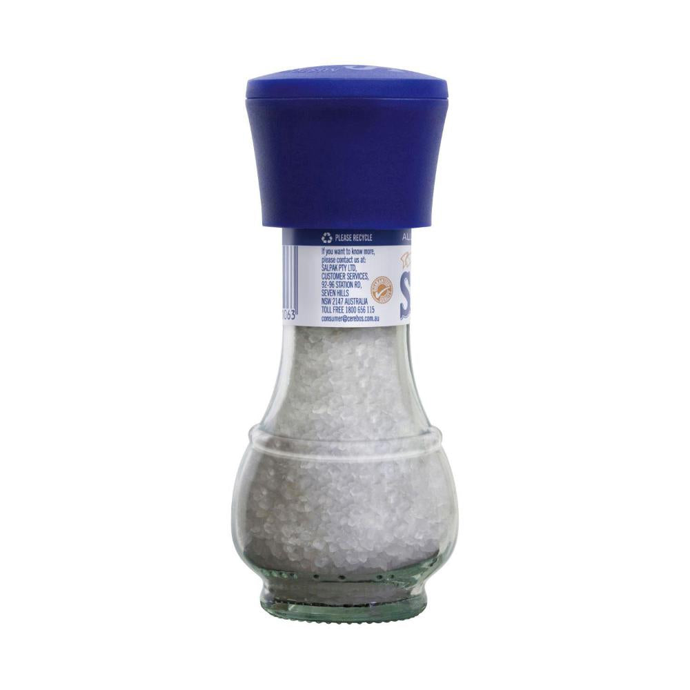 Saxa Natural Sea Salt Grinder - 90g