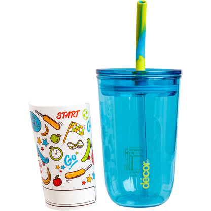 Decor Design Your Own Junior Tritan Tumbler Assorted 500ml Each