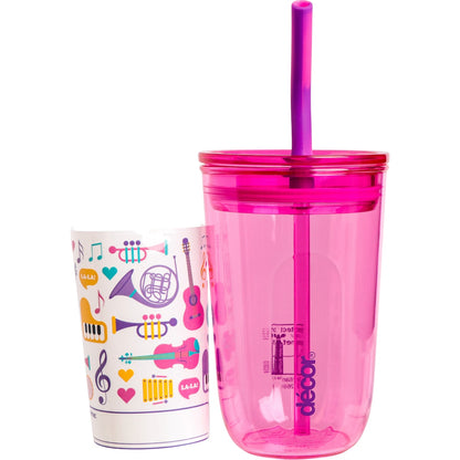 Decor Design Your Own Junior Tritan Tumbler Assorted 500ml Each
