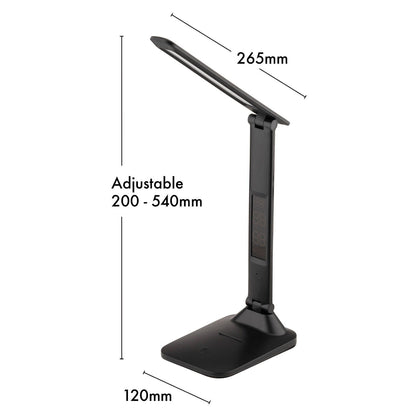 Verve Design Black Alyx Task Lamp - 3.9W