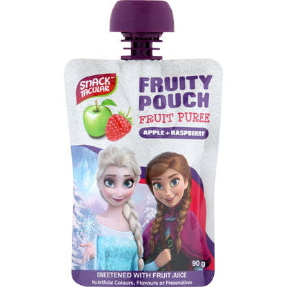 Snacktacular Fruity Pouch Fruit Puree Variety 90g X 5 Pack