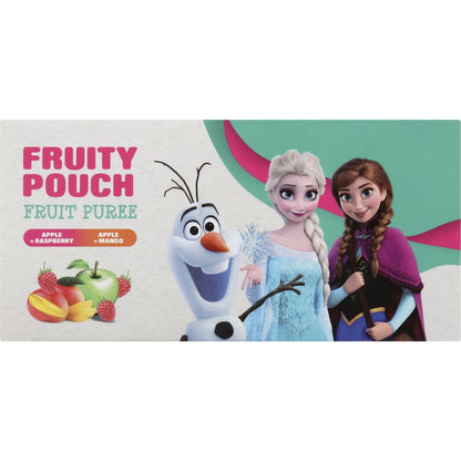 Snacktacular Fruity Pouch Fruit Puree Variety 90g X 5 Pack