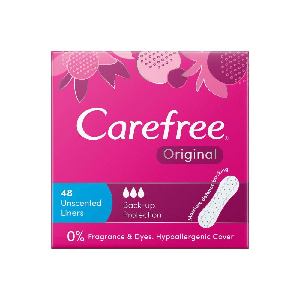 Carefree Regular Unscented Liners - 48 pack